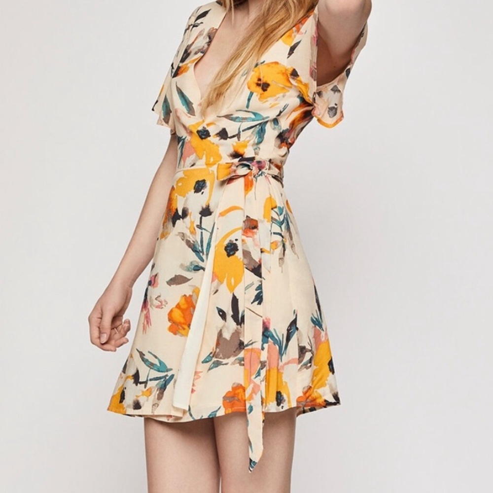 BCBGeneration Cream Orange Yellow Pink Blue.